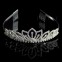 Tiara coronita mireasa placata cu argint si cristale irezistibile#1
