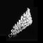 Tiara coronita diadema mireasa placata cu argint 925 si cristale remarcabile#3