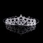 Tiara coronita diadema mireasa placata cu argint 925 si cristale speciale#1