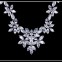 SET bijuterii mireasa original placat cu cristale veritabile Zirconiu si Platina#3