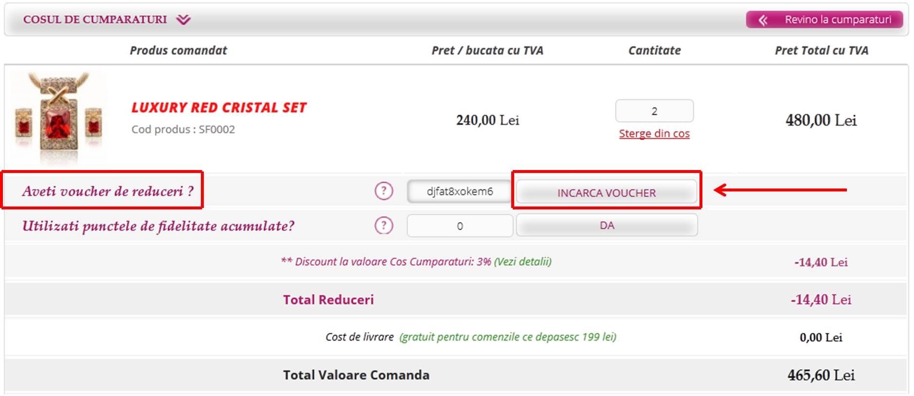 Cum activam un voucher cadou Cum activam un voucher cadou
